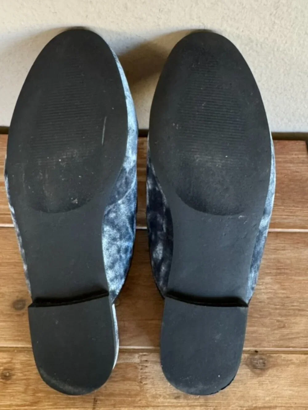 Steve Madden Hyde Blue Velvet Beaded Snake Slip on‎ Flat Loafer Mules Size 8.5 - Picture 14 of 14
